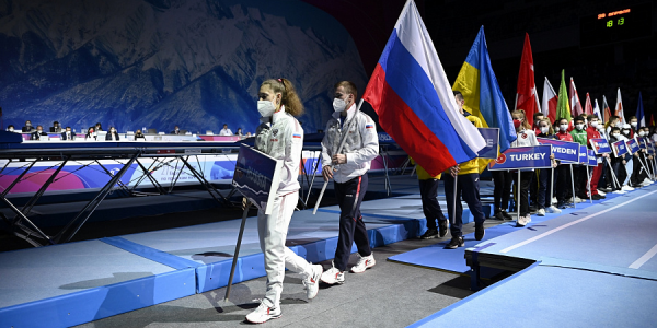 В Сочи российские батутисты выиграли золотые медали чемпионата Европы