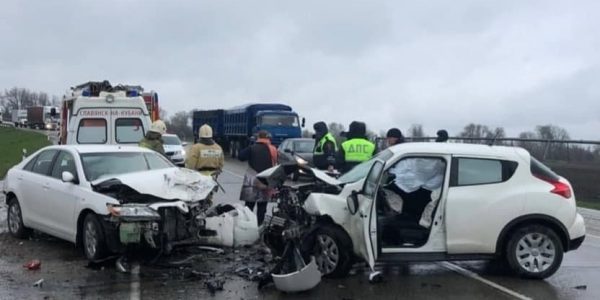 В Славянском районе в ДТП на мокрой дороге погибла женщина-водитель