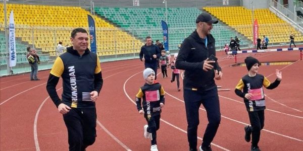 Мэр Краснодара вместе с сыном принял участие в забеге Run Kuban