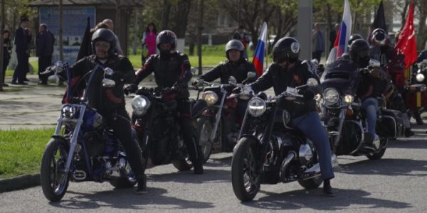 Жители Кубани присоединились к мотомаршу «Дороги Победы — Дорога Домой»