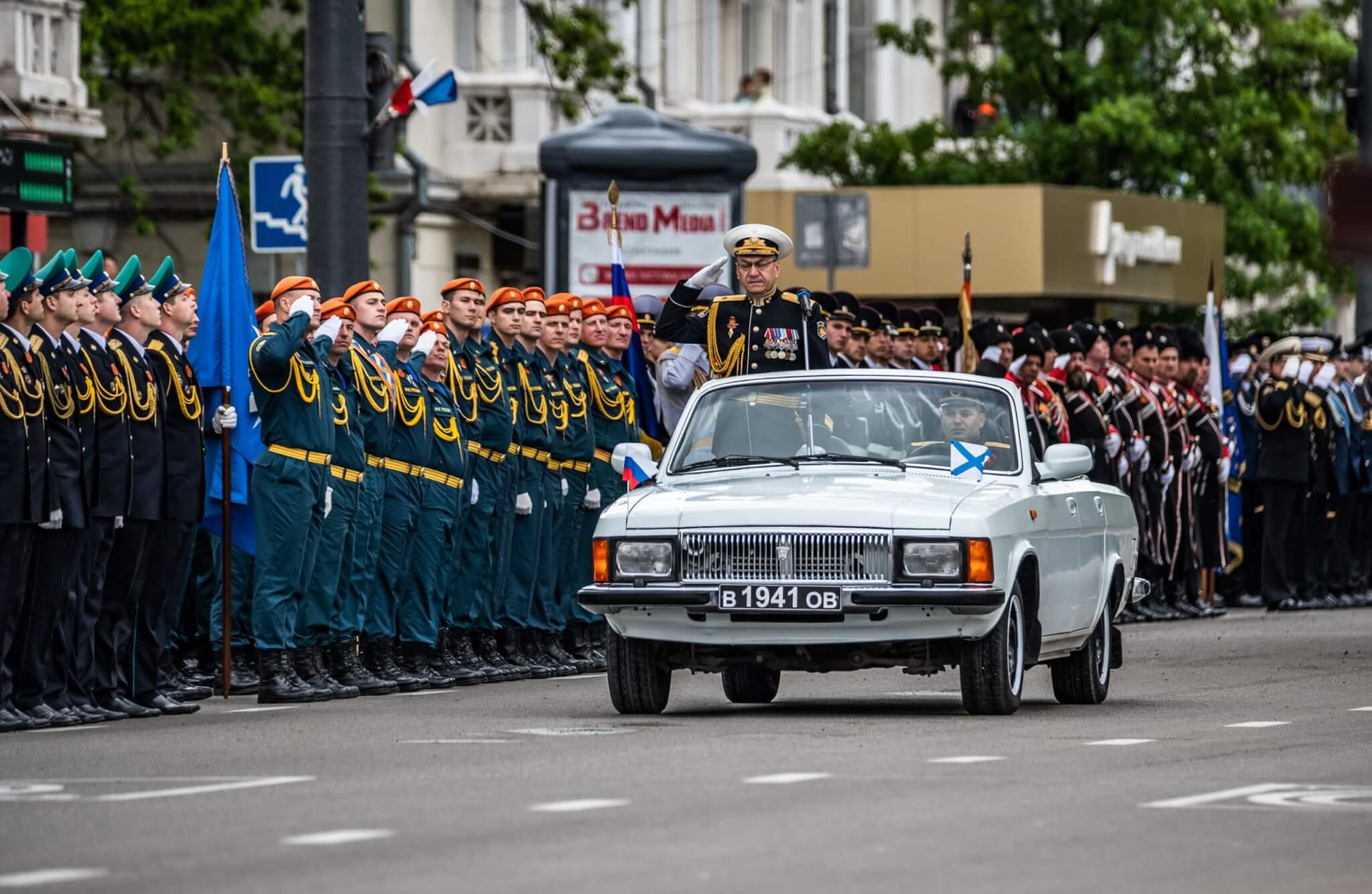 Парад Победы в Новороссийске: в мундире и с аквалангом. Фоторепортаж - 9  мая, 2021 Фотогалерея «Кубань 24»