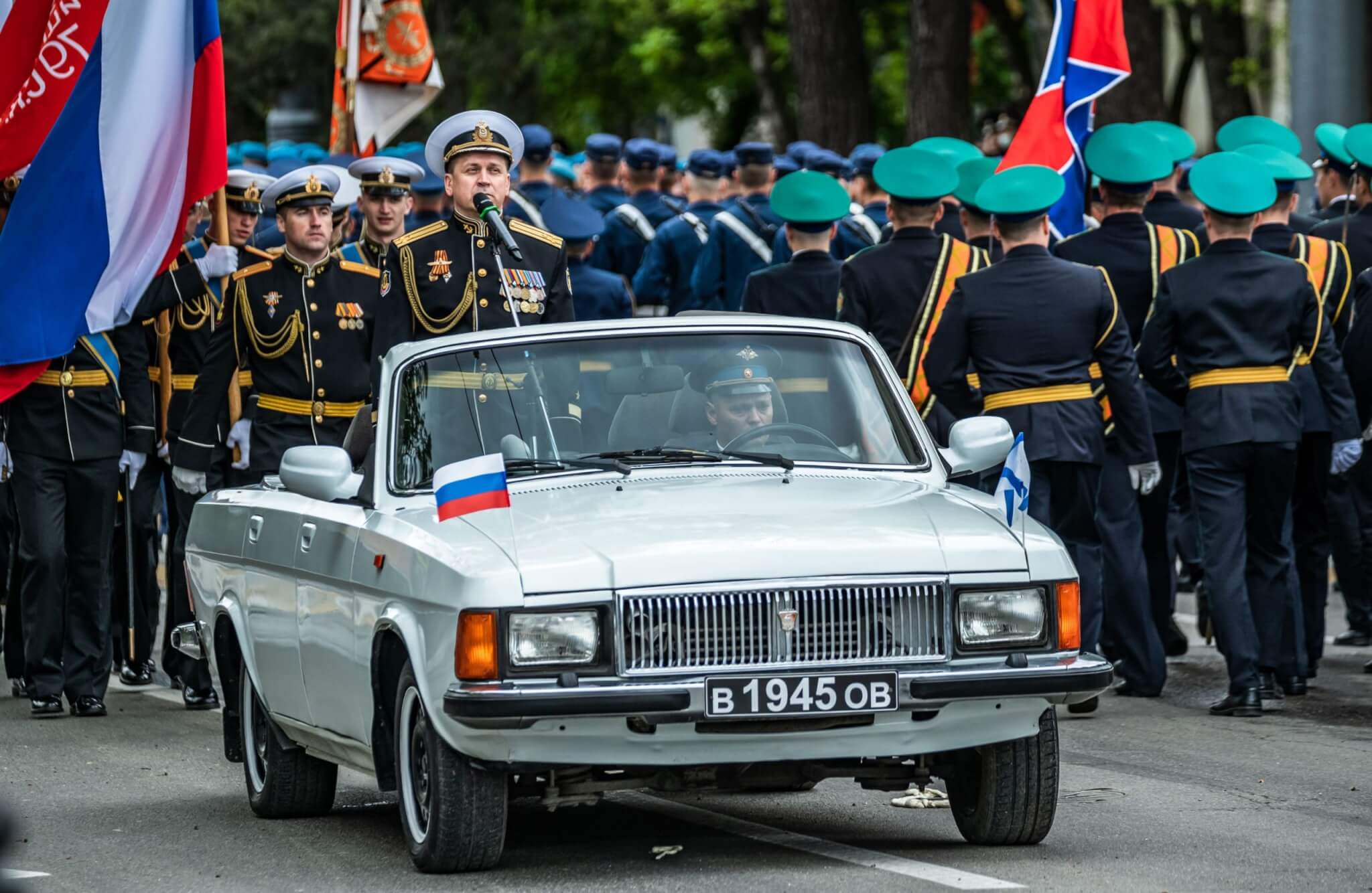 Парад Победы в Новороссийске: в мундире и с аквалангом. Фоторепортаж - 9  мая, 2021 Фотогалерея «Кубань 24»