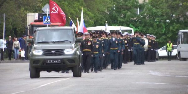 В Ейске для ветеранов Великой Отечественной войны провели парады и концерты