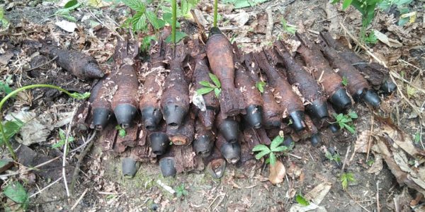 В горах Туапсинского района нашли 39 мин и гранату времен войны