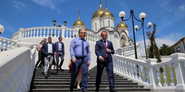 В Геленджике в сквере у храма Святого Андрея Первозванного запустят фонтан