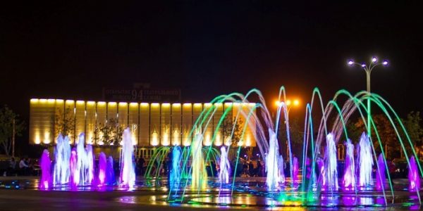 В Краснодаре фонтан на городской площади исполнит музыку Римского-Корсакова
