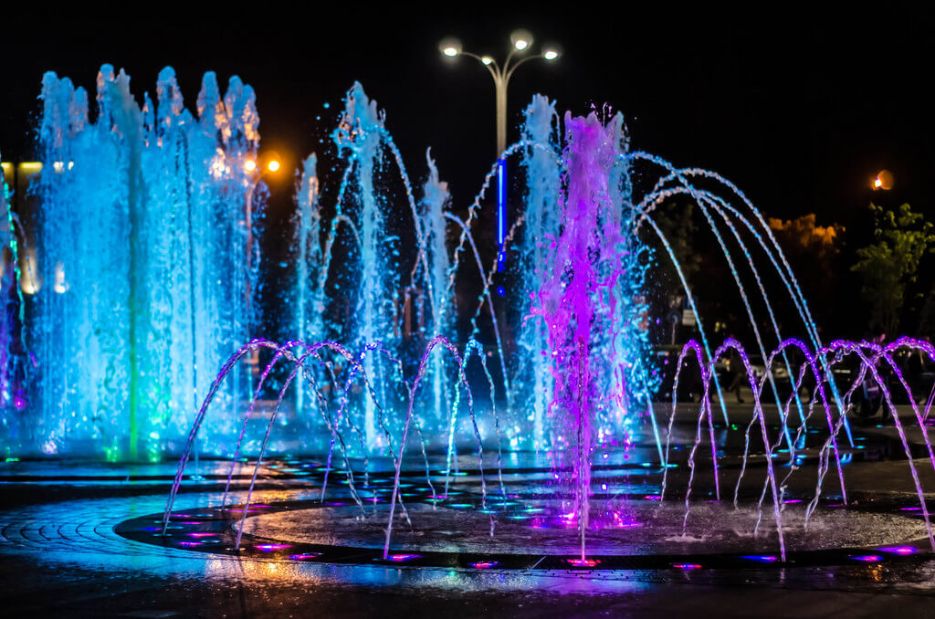 Краснодарцы могут сами выбрать музыку фонтана на Главной городской площади