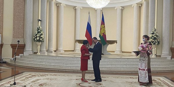 Вениамин Кондратьев в День России вручил награды выдающимся жителям Кубани