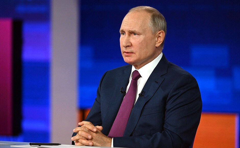 Путин ответил на вопрос краснодарца о преемнике на посту президента