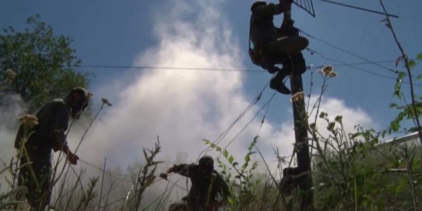 Связисты Южного военного округа тренировались «чатиться» в боевых условиях