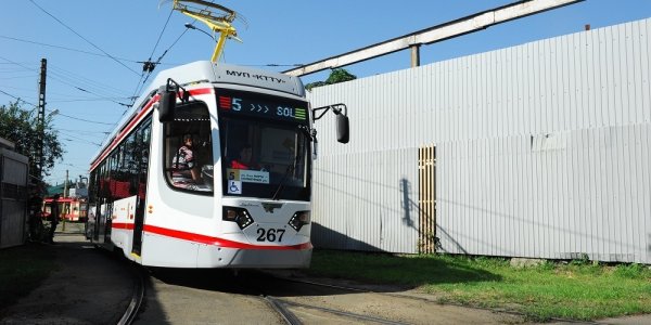В Краснодаре завершилась трехлетняя программа по обновлению трамвайного парка