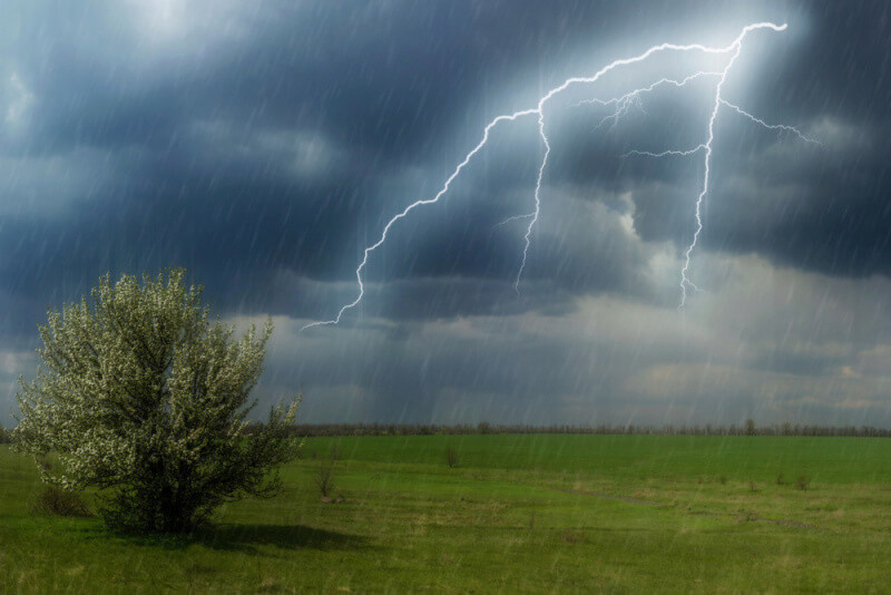 В Краснодарском крае объявили штормовое предупреждение из-за сильных дождей
