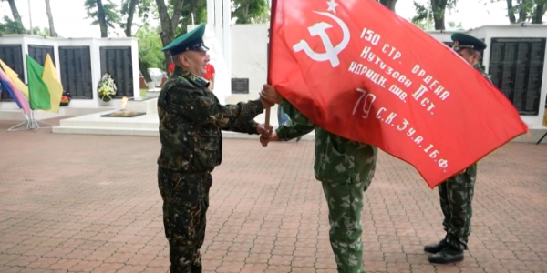 Знамя Победы прибыло на Кубань, преодолев 14 тыс. км