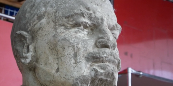 В Курганинском районе во время строительных работ откопали бюст Ленина