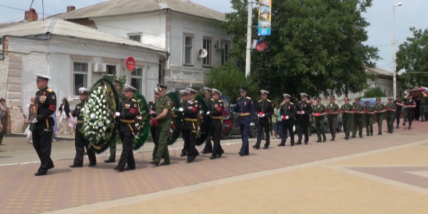 В Ейске простились с участником Великой Отечественной войны Павлом Галкиным