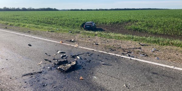 В Кавказском районе в ДТП на встречке пострадали 3 человека