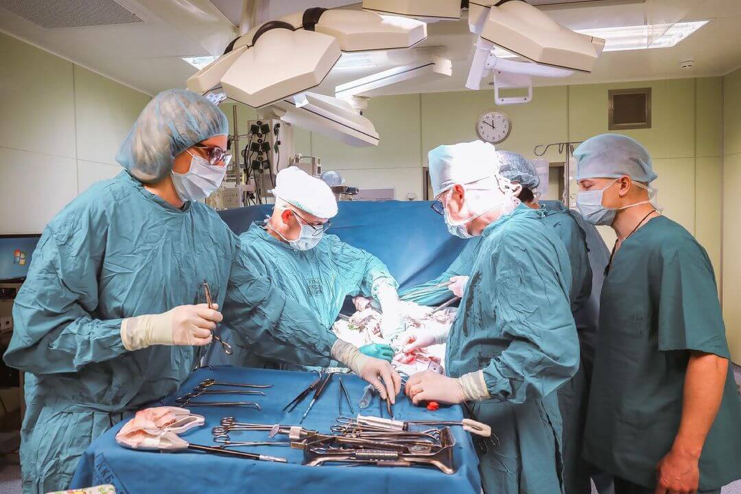 Краснодарские врачи удалили гигантскую грыжу пациентке из республики Беларусь