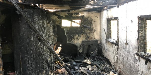 В Павловском районе при пожаре в частном доме погиб мужчина