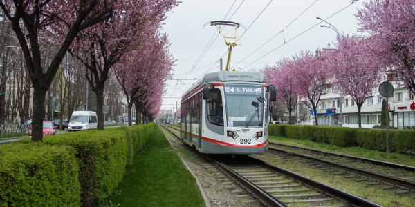 В Краснодаре на шесть дней изменится схема движения трамваев № 4