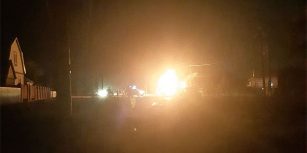 В Каневской ночью сгорела подстанция, часть станицы осталась без электричества