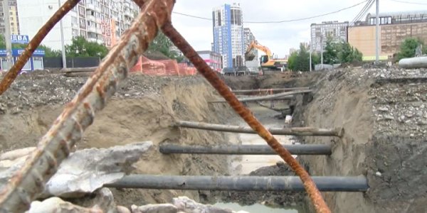 В Краснодаре из-за ремонта в Восточно-Кругликовском микрорайоне перекрыли дорогу