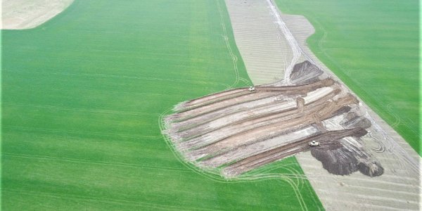 На Кубани на месте строительства дороги археологи нашли меотский курган