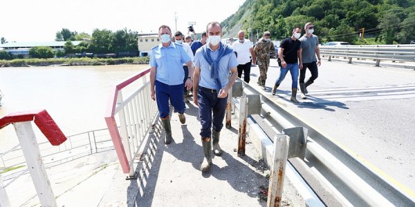 В Лермонтово для предотвращения паводков планируют расширить мост через реку
