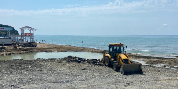 В Туапсинском районе все муниципальные пляжи очистили от мусора после ЧС