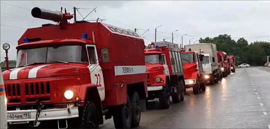 МЧС направило в Туапсинский район аэромобильную группировку из 63 спасателей