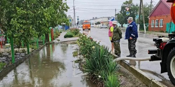 В Славянске-на Кубани восстановили работу водозабора, прерванную из-за непогоды