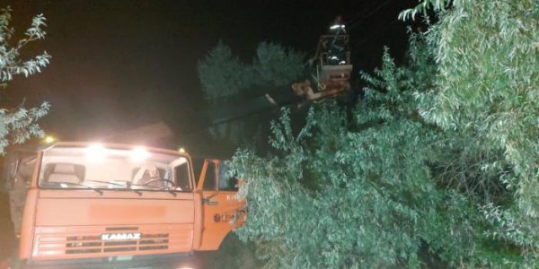 В Анапе без света после ливней остаются около 2 тыс. жителей