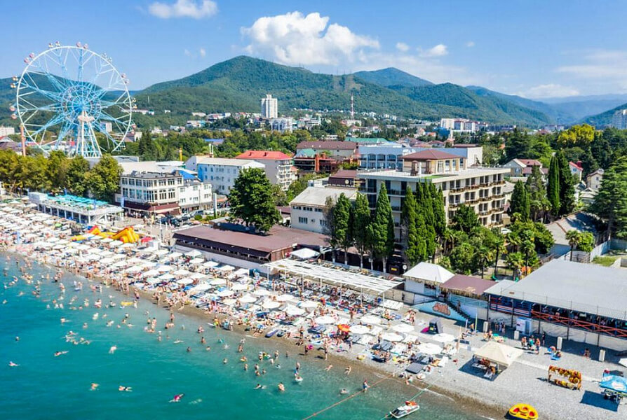 Отели и гостиницы Черноморского побережья Кубани загружены на 80%