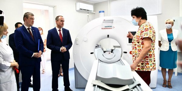 В городской поликлинике Геленджика открыли новый кабинет компьютерной томографии