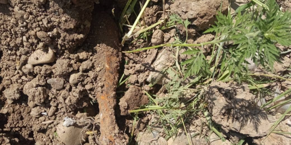 В Горячем Ключе у многоквартирного дома нашли мину