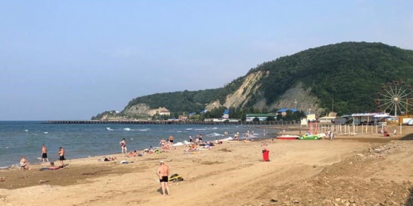 В селе Лермонтово восстановили пляж и набережную после наводнения