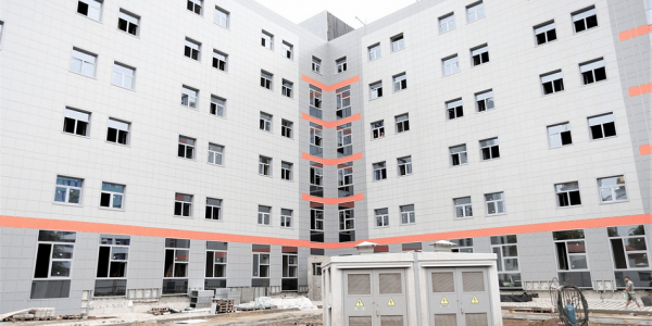 Новый корпус детской краевой больницы в Краснодаре сдадут к концу 2021 года