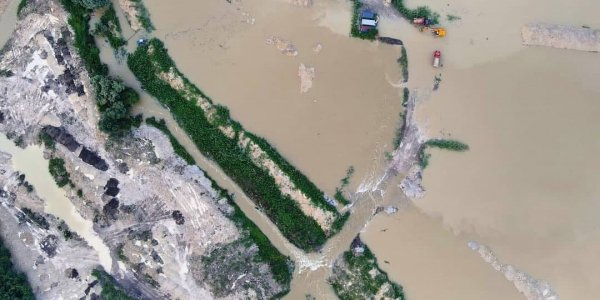Прорыв дамбы на Раевских прудах в Анапе не несет угрозы подтопления жилых домов