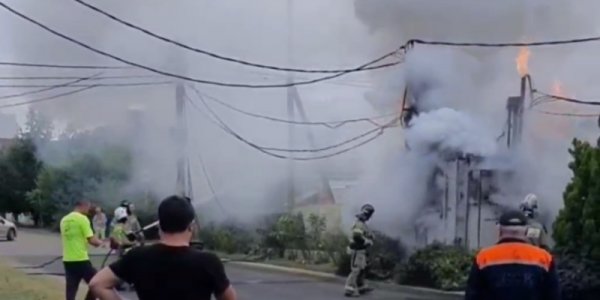 В Краснодаре восстановили электроснабжение в домах, обесточенных после пожара