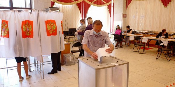 На Кубани к 15:00 в первый день досрочного голосования явка составила 12,48%