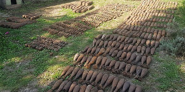 На Кубани местные жители строили времянку и нашли 780 боеприпасов времен войны