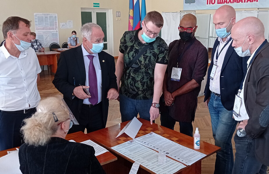 Международные эксперты высоко оценили уровень организации выборов на Кубани