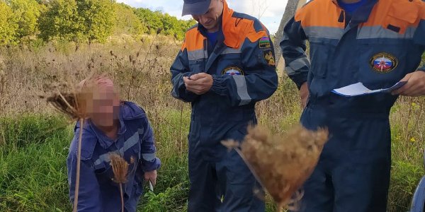 На Кубани за выходные спасатели вывели из леса пять грибников