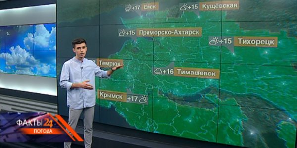 На Кубани 28 сентября ожидаются кратковременные дожди и туман