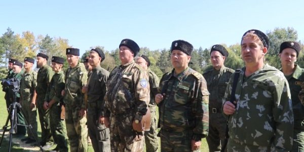 В Анапе прошли казачьи военно-полевые сборы