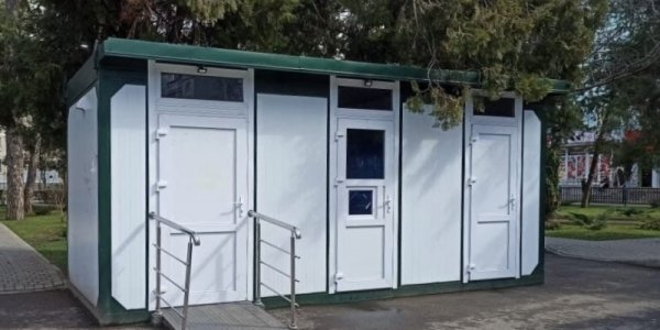 В Краснодаре до конца года установят пять бесплатных уличных туалетов
