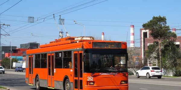 В Краснодаре еще раз продлили ограничение на работу семи троллейбусных маршрутов