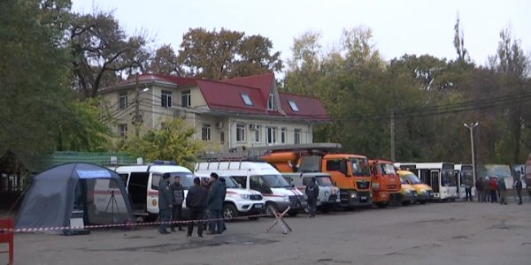 В Краснодаре впервые прошли учения по оказанию финансовой помощи жителям при ЧС