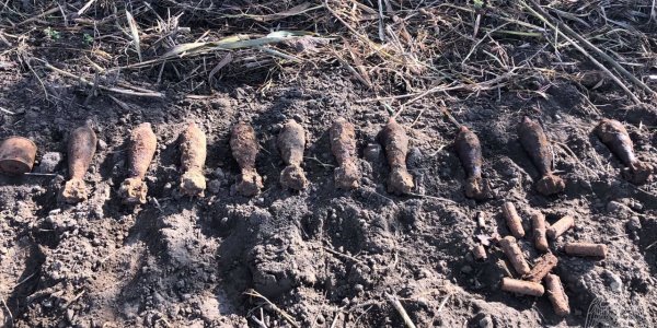 На Кубани за несколько дней нашли 28 боеприпасов времен войны