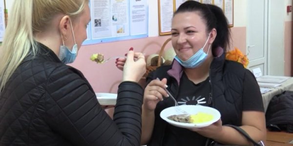 В Гулькевичах родители учащихся проверили качество питания в школе № 4