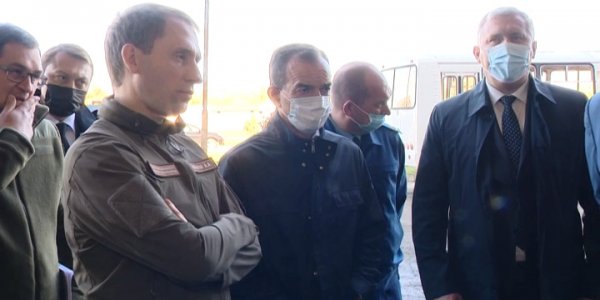 Кондратьев совместно с Козловым осмотрел мусорный полигон в Белореченском районе